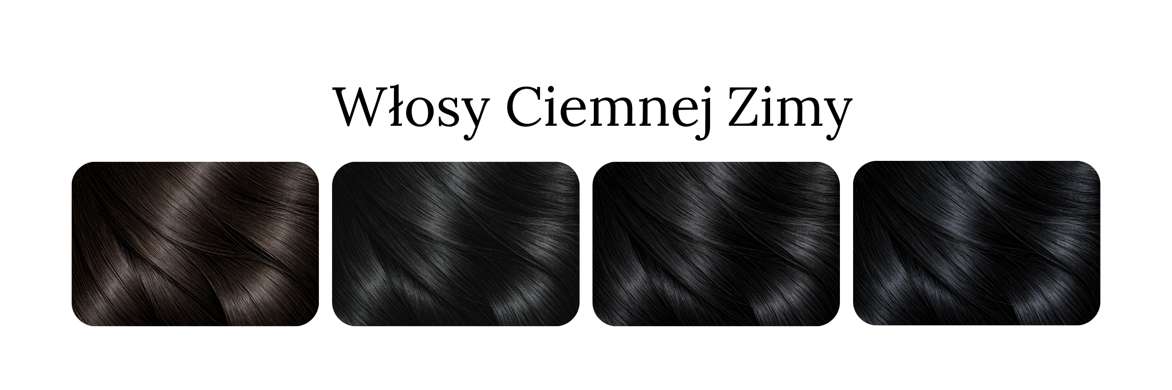 typ urody ciemna zima - włosy